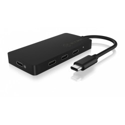 IcyBox Hub IB-HUB1429-CPD 4x TYPE-C HUB USB, 3x TYPE-C, 1x TYPE-C PD do 100