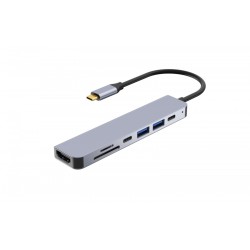 Stacja dokująca hub USB iBOX IUH3SL4K HDMI SD PD100W