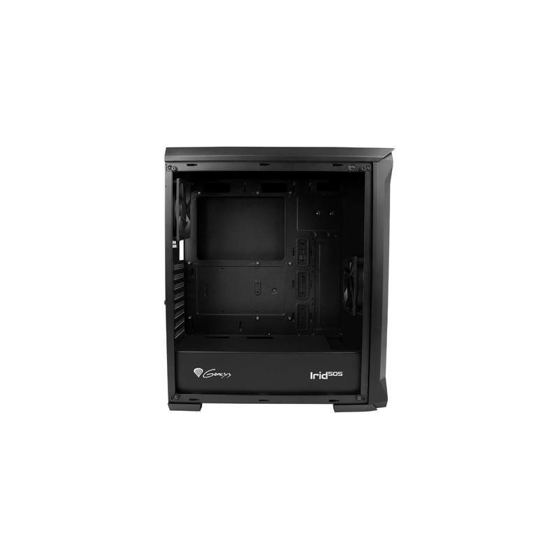 Obudowa Genesis Irid 505 ATX Midi (z oknem, USB 3.0) | PartsPC.pl