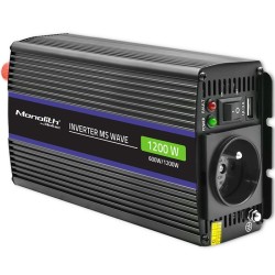 Przetwornica napięcia Qoltec Monolith 1200 MS Wave | 12V na … | PartsPC.pl