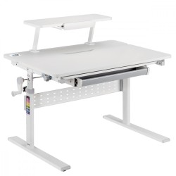 Ergo Office Biurko dla dzieci z regulacją wysokości max 40kg ER-483 Szare