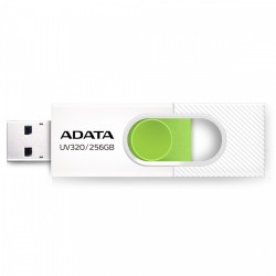 Adata Pendrive UV320 256GB USB3.2 biało-zielony | PartsPC.pl