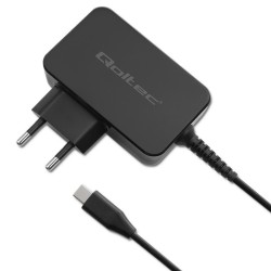 Ładowarka sieciowa Qoltec GaN POWER PRO | 1xUSB-C | 45W | 5-… | PartsPC.pl