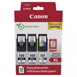 Canon Tusz PG-560XLx2/CL-561XL Photo Value 3712C012 | PartsPC.pl
