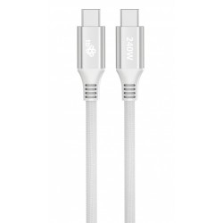 TB Kabel USB C - USB C 1m 240W biały