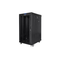 Szafa instalacyjna Rack stojąca 19" 22U 600x800 czarna... | PartsPC.pl