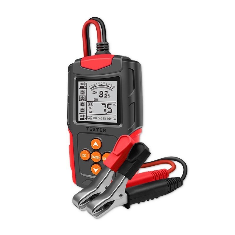 Tester cyfrowy Qoltec akumulatora z wyświetlaczem LCD | 12V … | PartsPC.pl