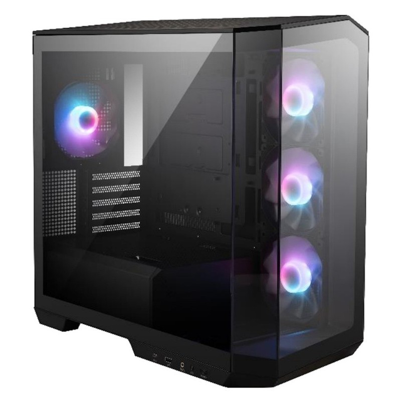 Obudowa MSI MAG PANO M100R PZ M-ATX Micro Tower z oknem, bez… | PartsPC.pl