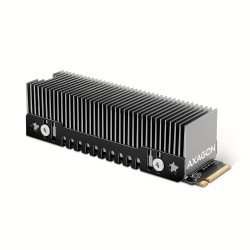 AXAGON CLR-M2XT Chłodnica aluminiowa pasywna do dysku M.2 SSD, ALU korpus,
