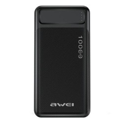 Powerbank Awei P5K 10000mAh 2xUSB 2,1A czarny | PartsPC.pl