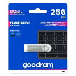Pendrive GOODRAM UNO3 256GB USB 3.2 Gen 1 Srebrny