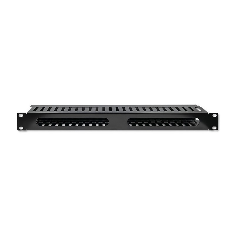 Organizer kabli QOLTEC do szaf RACK 19" | 24 porty | 1U | PartsPC.pl