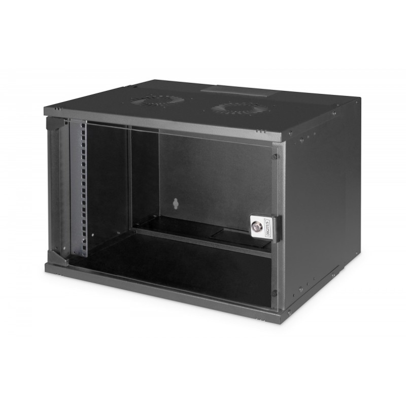 Szafa wisząca jednosekcyjna DIGITUS 19" 7U, SOHO PRO 370 x 5… | PartsPC.pl