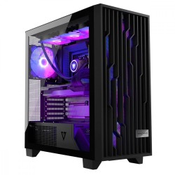 Obudowa Modecom Volcano Perun APEX ARGB MIDI, Czarna | PartsPC.pl
