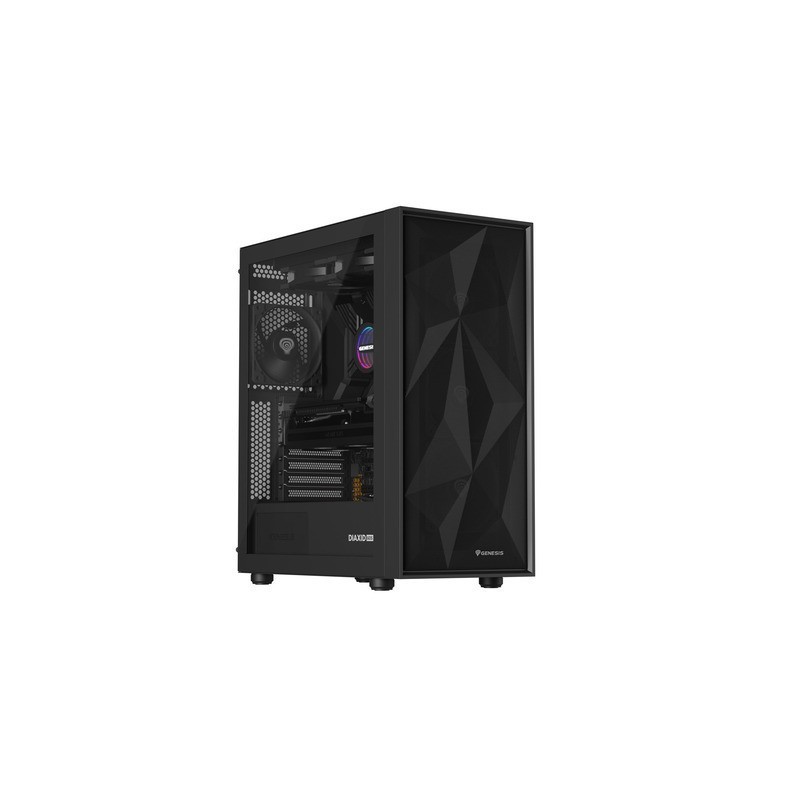 Obudowa Genesis Diaxid 605F Midi Towar (z oknem, USB-C)... | PartsPC.pl