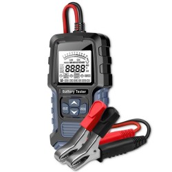 Tester cyfrowy Qoltec akumulatora z wyświetlaczem LCD | 12V | 24V |