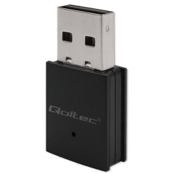 Qoltec Adapter bezprzewodowy Ultra szybki mini WiFi Standard AC | BT 4.0USB