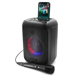Głośnik karaoke SQUEAK Beatflow Bluetooth 5.0 + EDR | PartsPC.pl