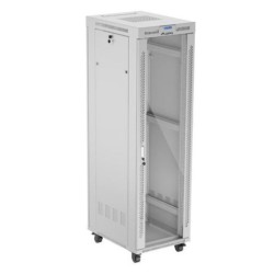 Szafa instalacyjna Rack stojąca 19" 42U 600x800 szara drzwi … | PartsPC.pl