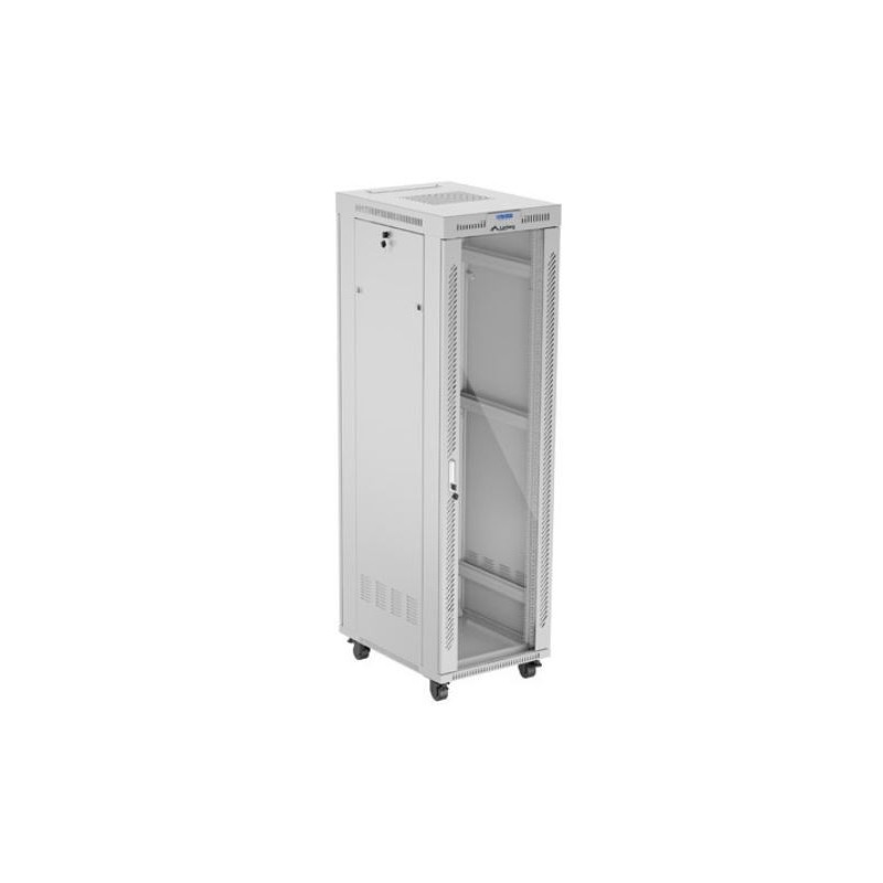 Szafa instalacyjna Rack stojąca 19" 42U 600x800 szara drzwi … | PartsPC.pl