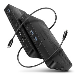 AXAGON HMC-U4 Wieloportowy hub USB 12in1, USB 4.0 40Gbps, 3x USB-A, 2x