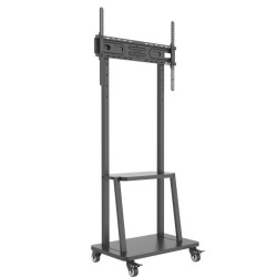 Stojak mobilny Techly 32''-70'', 70 kg, półka AV, PIVOT