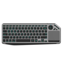 Klawiatura bezprzewodowa Techly Dualna BT/RF Touchpad LED RG… | PartsPC.pl