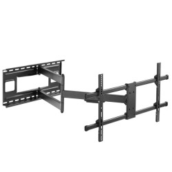 Uchwyt ścienny Techly 43"-80", 50kg obrotowy