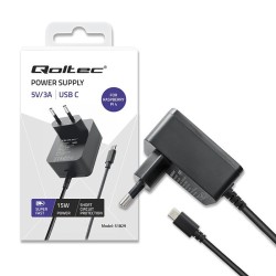 Ładowarka Qoltec Super FAST PD do Raspberry PI 4 | USB-C... | PartsPC.pl