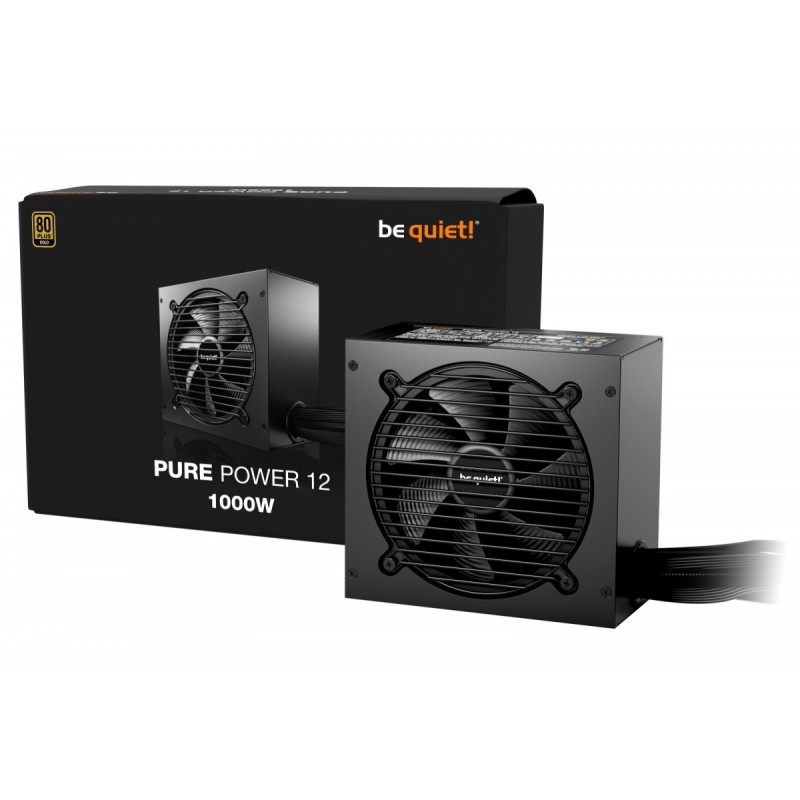 Zasilacz be quiet! PURE POWER 12 1000W 120mm 80+Gold | PartsPC.pl