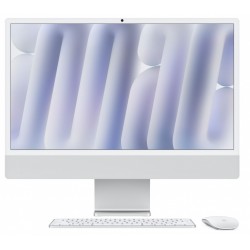 Apple iMac 24 cale: M4 10/10, 16GB, 256GB SSD - Srebrny Nano | PartsPC.pl