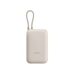 Powerbank Xiaomi 22,5W 10000mAh 2xUSB-C 1xUSB-A wbudowany kabel Tan