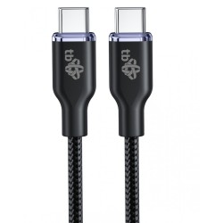 TB Kabel USB C - USB C 60W Glamour 1.5m czarny