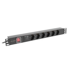 Listwa zasilająca Lanberg Rack PDU 19" 1U 16A 5x 230V... | PartsPC.pl