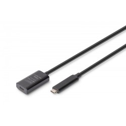 Kabel przedłużający aktywny DIGITUS DA-73112, USB 3.2 Gen2, 10Gbps, USB-C -