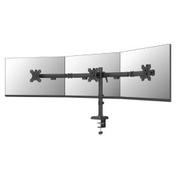 Uchwyt biurkowy na trzy monitory Neomounts DS60-600BL3 10"-27"