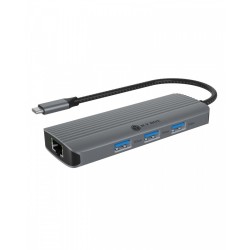 IcyBox Stacja dokująca IB-DK4034a-CPD 6w1, HDMI,USB,PD,LAN