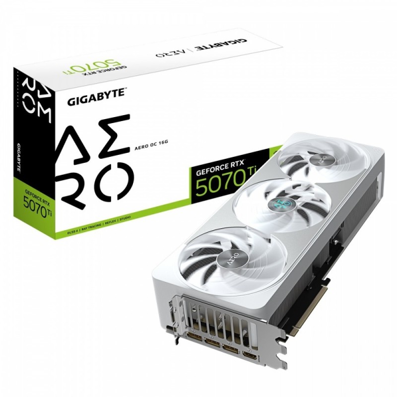 Karta VGA Gigabyte GeForce RTX 5070 Ti AERO OC 16G 16GB... | PartsPC.pl