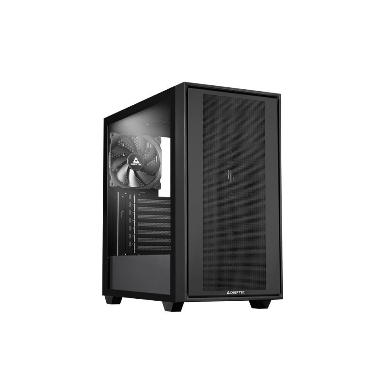 Obudowa Chieftec Night Hunter GS-03B-BLK-OP E-ATX z oknem be… | PartsPC.pl