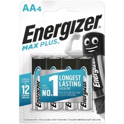 Bateria alkaliczna Energizer MAX Plus AA / LR6 - 4 sztuki (b… | PartsPC.pl
