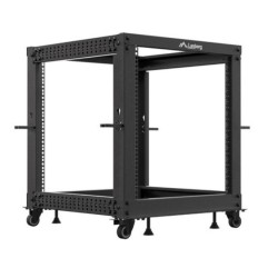 Stojak open rack Lanberg 19" 12U 600x600-1100 regulowany cza… | PartsPC.pl
