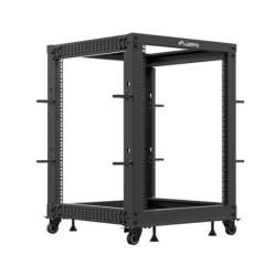 Stojak open rack Lanberg 19" 15U 600x600-1100 regulowany cza… | PartsPC.pl