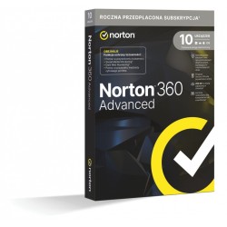 Norton Oprogramowanie Oprogramowanie ADVANCED 200GB PL 1 uży… | PartsPC.pl