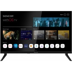 Sencor Telewizor 24 cale SMART webOS LG DVB-T/T2/C/S/S2 BT5