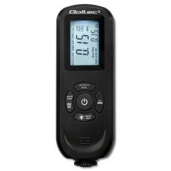 Miernik grubości lakieru Qoltec z podświetlanym bocznym wyświetlaczem LCD |