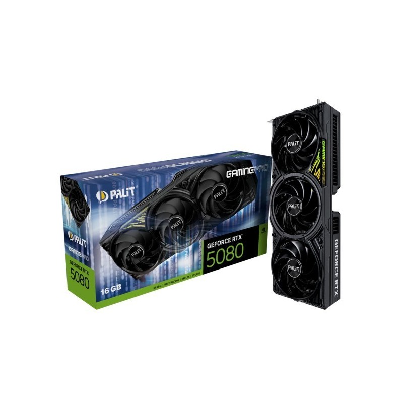 Karta VGA Palit GeForce RTX 5080 GamingPro 16GB GDDR7 256bit… | PartsPC.pl