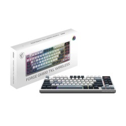MSI Klawiatura gamingowa Forge GK600 TKL SKY US | PartsPC.pl