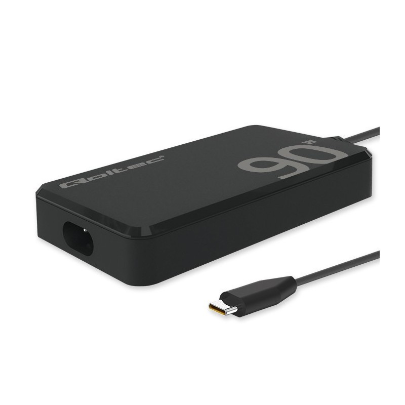 Ładowarka sieciowa Qoltec 90W GaN Super Fast SLIM | PD | 5-2… | PartsPC.pl