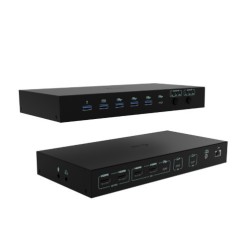 i-tec Stacja dokująca USB-C KVM Dock PRO Three Hosts Dual Vi… | PartsPC.pl