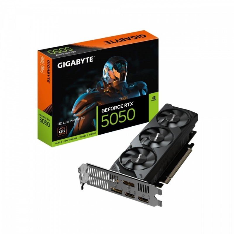 Karta VGA Gigabyte GeForce RTX 5050 OC Low Profile 8G 8GB GD… | PartsPC.pl